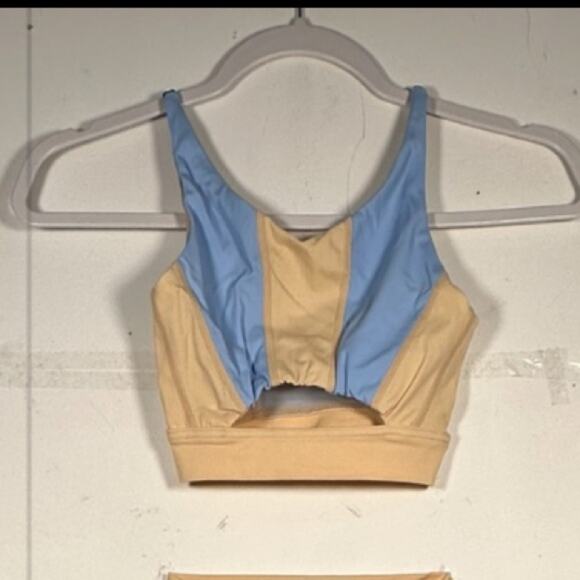 Lumi Collective Color Block Activewear Set Sports Bra Leggings youth child NWT - Picture 5 of 13